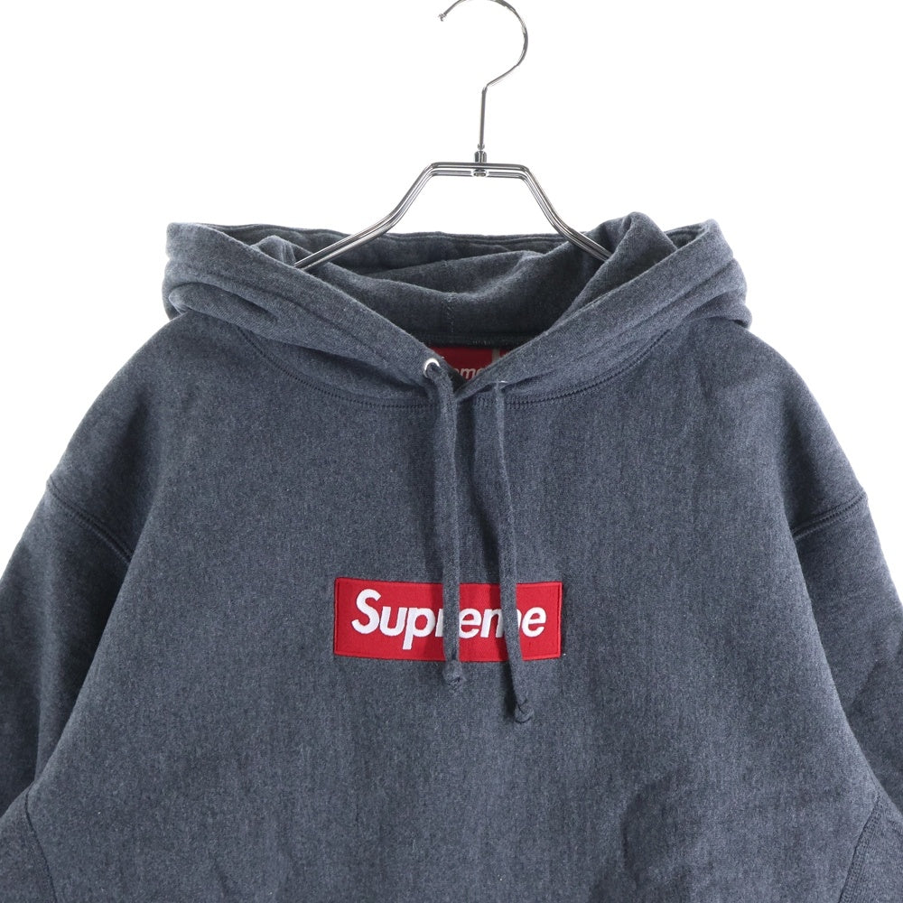 SUPREME(シュプリーム) 21AW Box Logo Hooded Sweatshirt ボックスロゴ フーディ スウェット プルオーバー パーカー チャコールグレー