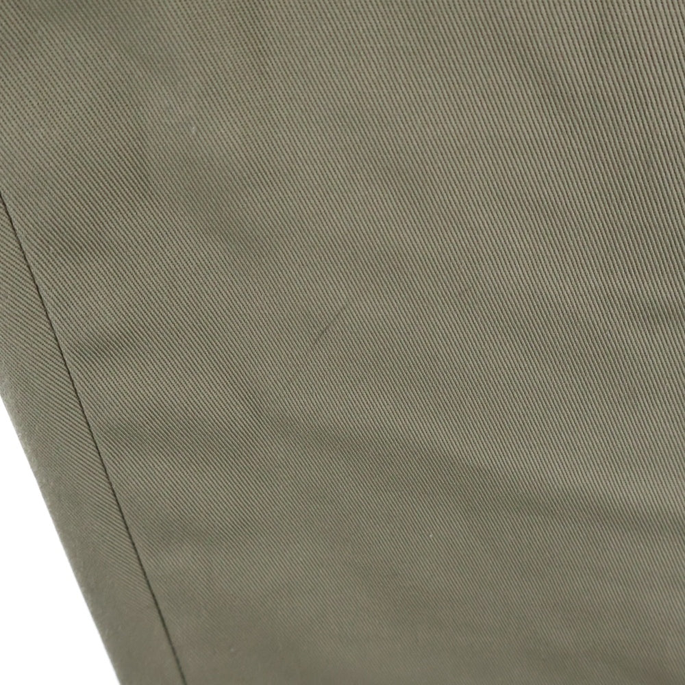 N.HOOLYWOOD(エヌハリウッド) ×Dickies CHINO PANTS ディッキーズ ドローコード ジップアップ コットン ワイド チノパンツ ベージュ 2251-CP40-014