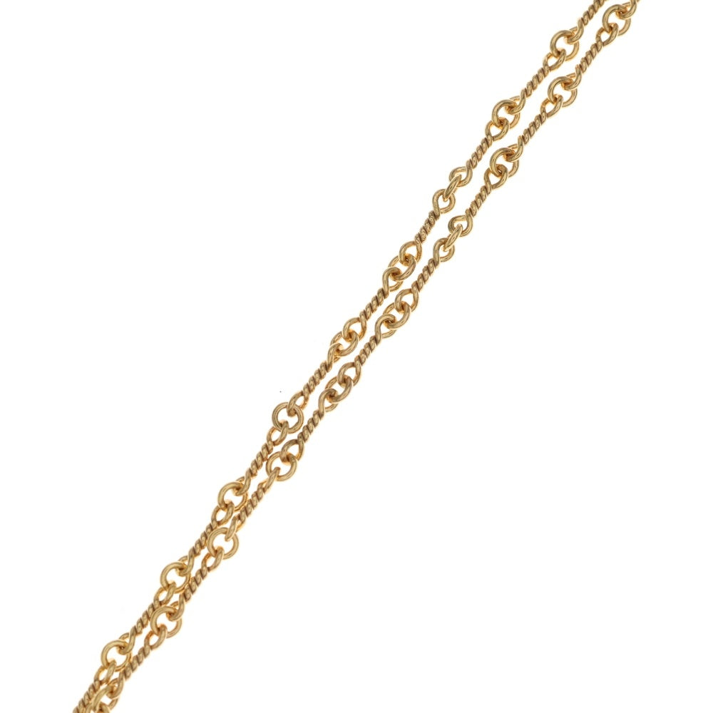 CHROME HEARTS(クロムハーツ) 22K NECKCHAIN T24 ツイストチェーンネックレス 24inch ゴールド