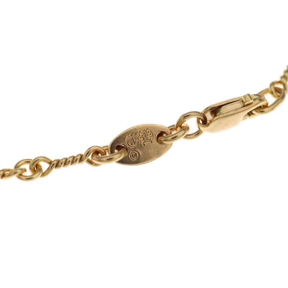 CHROME HEARTS(クロムハーツ) 22K NECKCHAIN T24 ツイストチェーンネックレス 24inch ゴールド