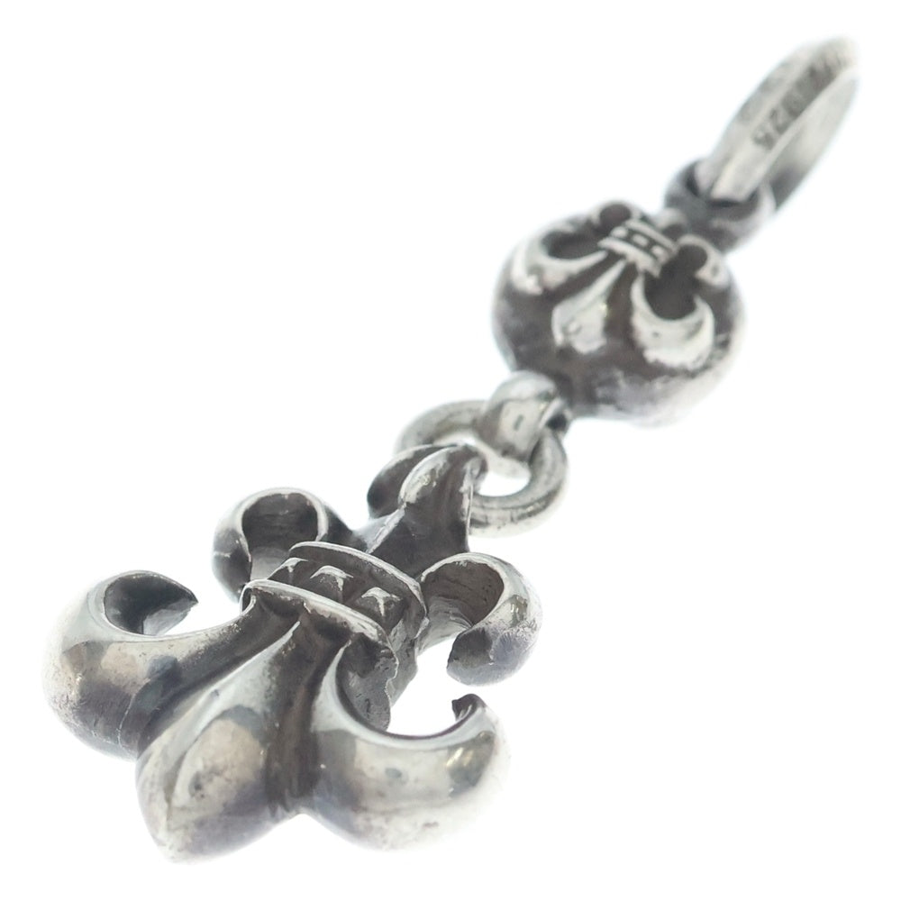 CHROME HEARTS(クロムハーツ) 1BALL BS FLEUR 1ボールBSフレアチャーム ペンダントトップ シルバー BCA198