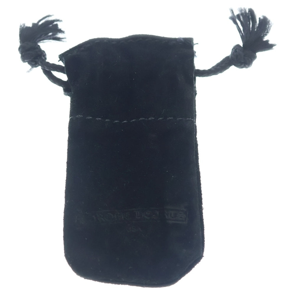 CHROME HEARTS(クロムハーツ) TNY E CH PLS 1 P SAP タイニーE CHプラスドロップピアス 1ピンクサファイア シルバー