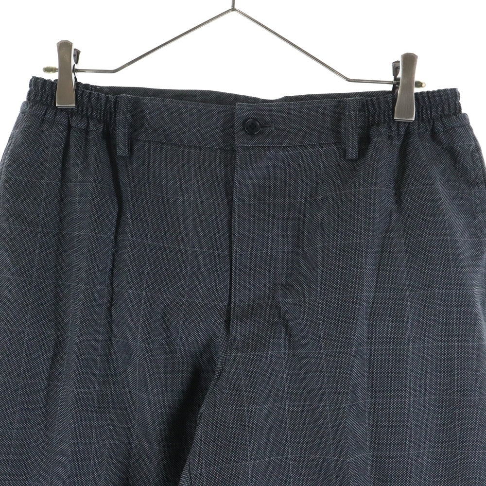 COMME des GARCONS HOMME DEUX(コムデギャルソン オムドゥ) 20AW AD2020 チェック柄 イージースラックスパンツ グレー DF-P028