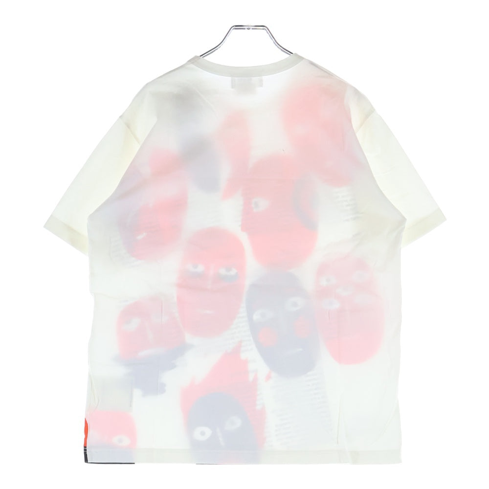 COMME des GARCONS(コムデギャルソン) 20AW AD2020 ×リアルレビュー フロントイラストプリント半袖Tシャツ WF-T909