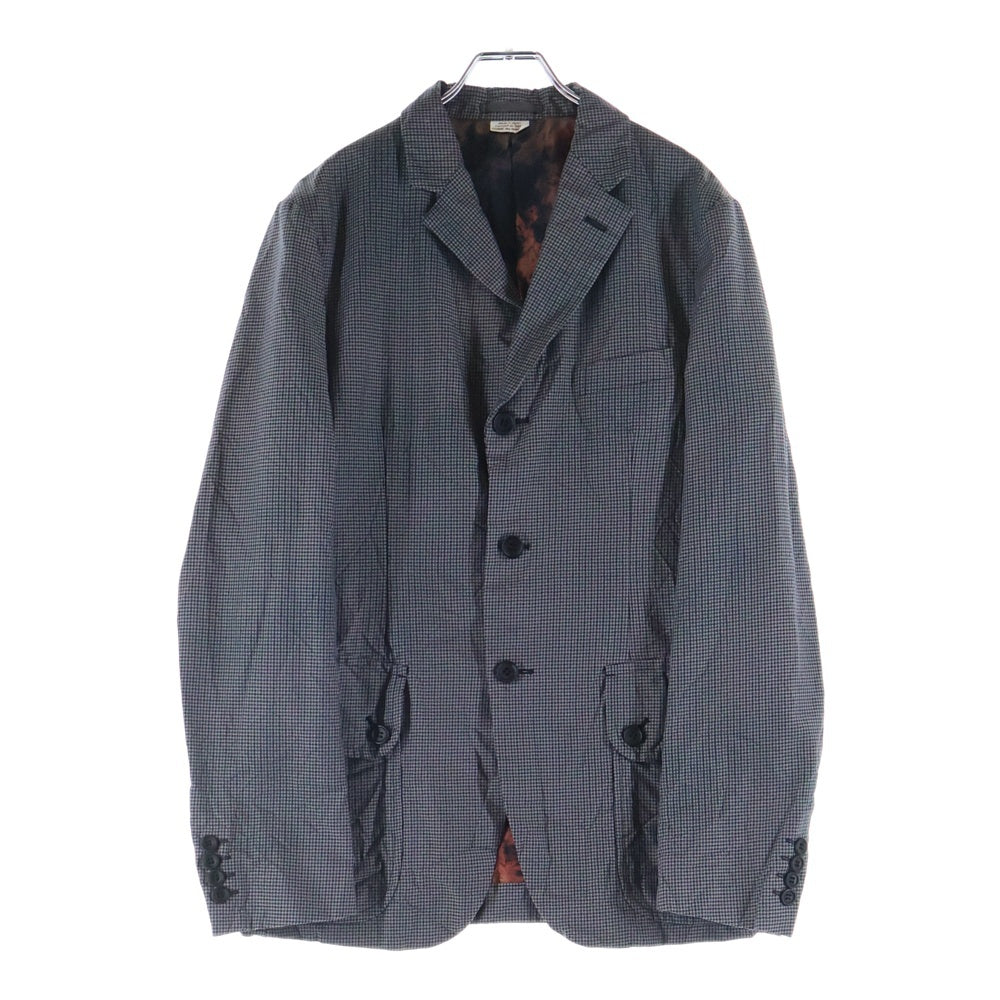 COMME des GARCONS HOMME DEUX(コムデギャルソン オムドゥ) 21SS AD2020 千鳥格子 シングルテーラードジャケット グレー DG-J043