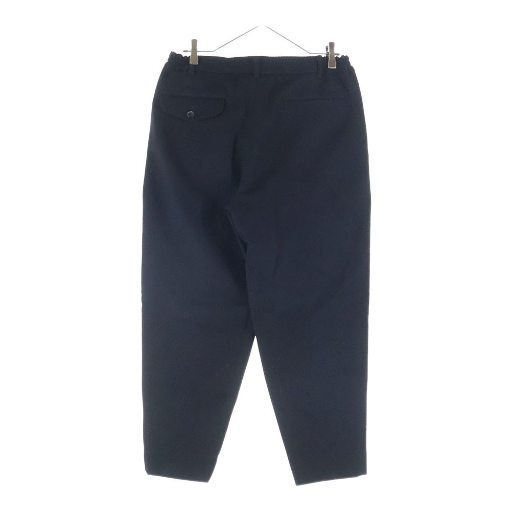 COMME des GARCONS HOMME DEUX(コムデギャルソン オムドゥ) 24AW AD2024 ストライプ ウール セットアップスーツ シングルテーラードジャケット スラックスパンツ ブラック DN-J030/DN-P031