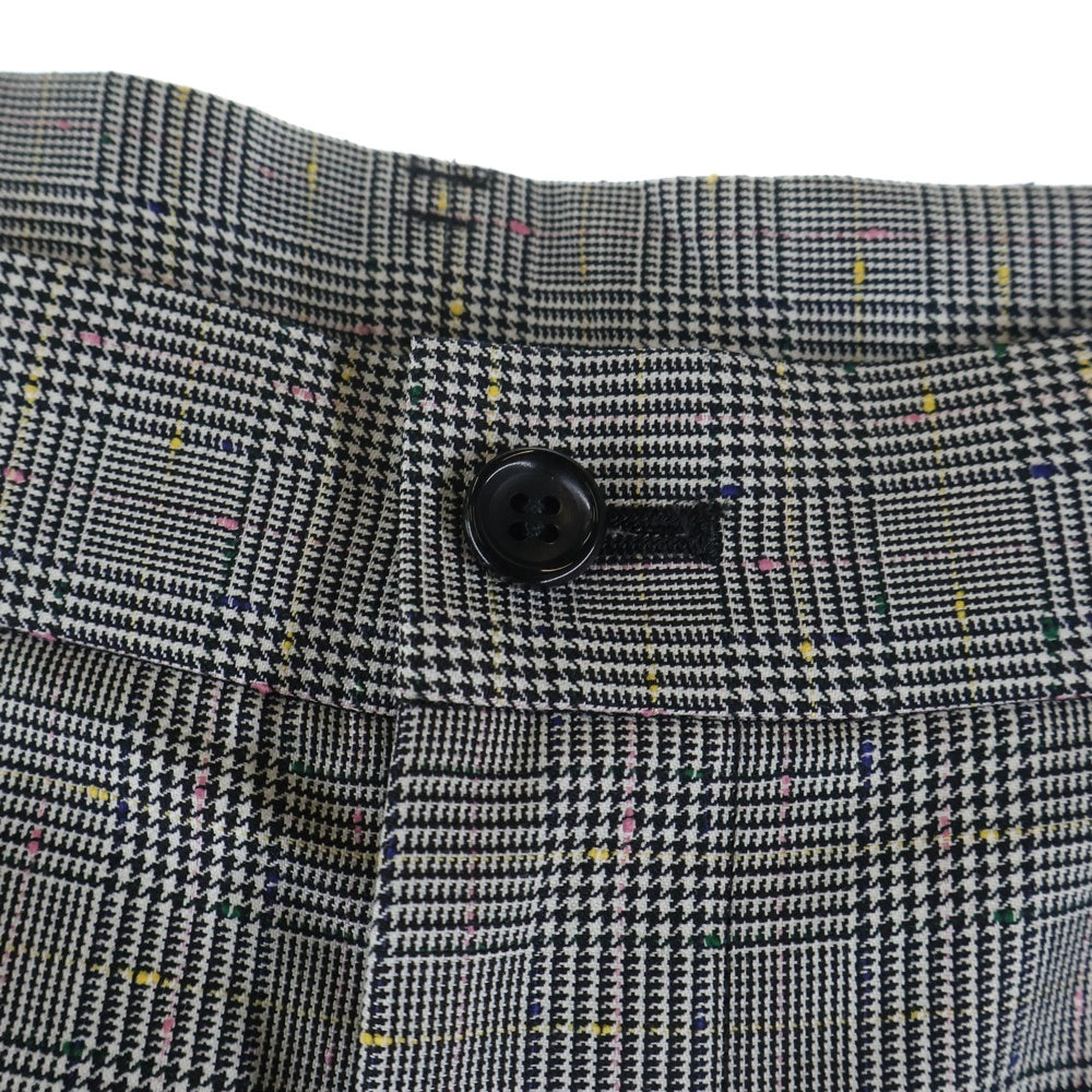 COMME des GARCONS HOMME DEUX(コムデギャルソン オムドゥ) 22SS AD2021 グレンチェック セットアップスーツ シングルテーラードジャケット スラックスパンツ グレー DI-J040/DI-P038