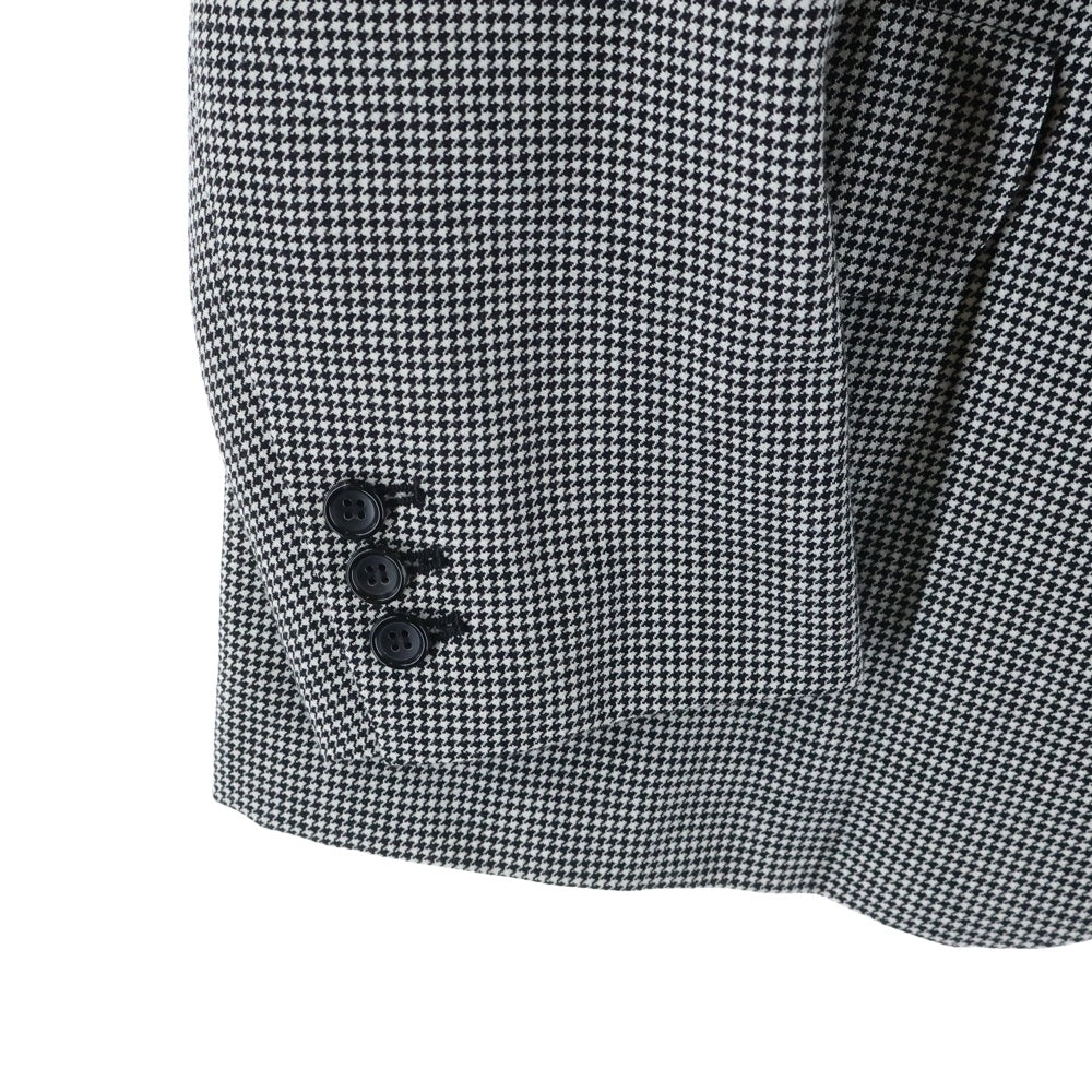 COMME des GARCONS(コムデギャルソン) 23AW AD2023 千鳥格子 ウール シングルテーラードジャケット グレー GL-J015