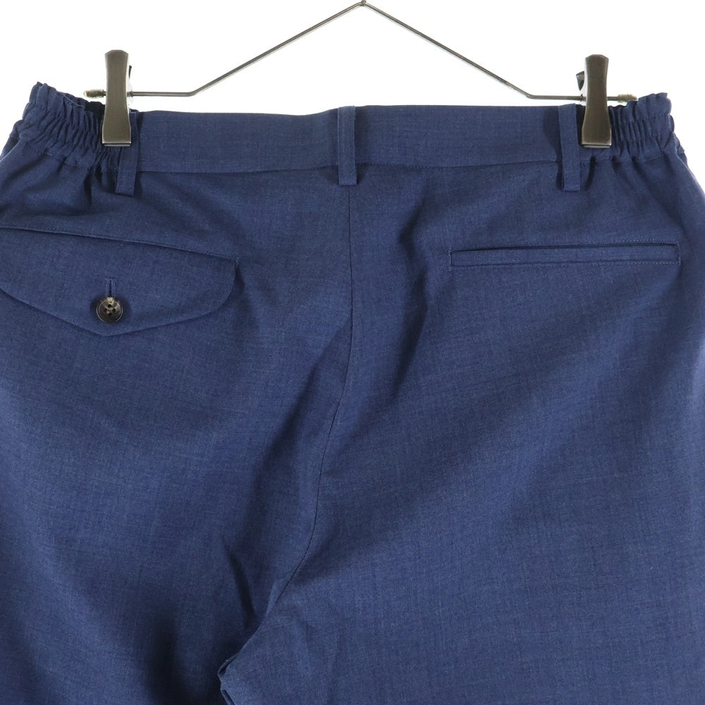 COMME des GARCONS HOMME DEUX(コムデギャルソン オムドゥ) 23SS AD2022 ウール テーパードスラックスパンツ ブルー DK-P033