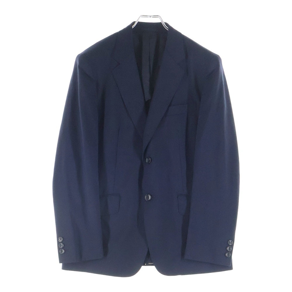 COMME des GARCONS HOMME(コムデギャルソンオム) 19SS AD2018 ウール セットアップスーツ シングルテーラードジャケット スラックスパンツ ネイビー HC-J012/HC-P014