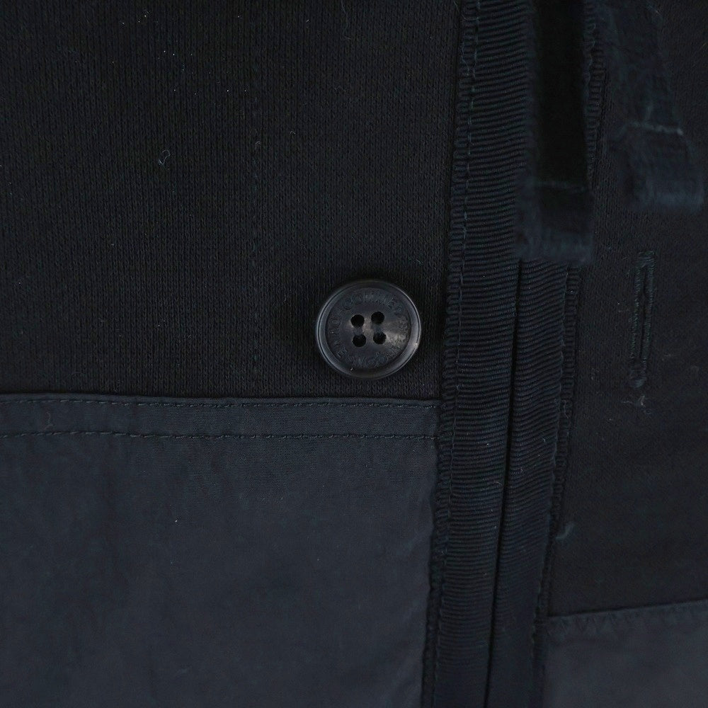 COMME des GARCONS HOMME(コムデギャルソンオム) 25AW AD2025 バックサテン コットンシャツジャケット ブラック HP-J015