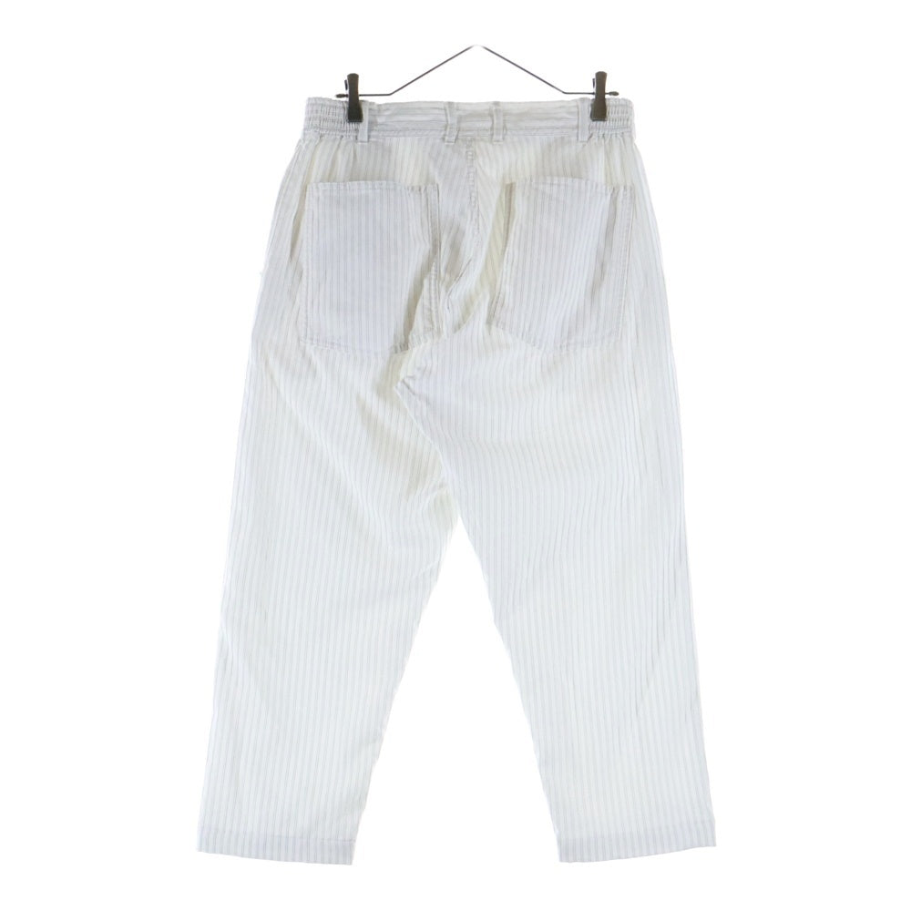 COMME des GARCONS HOMME DEUX(コムデギャルソン オムドゥ) 22SS AD2021 ポリ縮絨 イージーテーパードパンツ ホワイト DI-P050