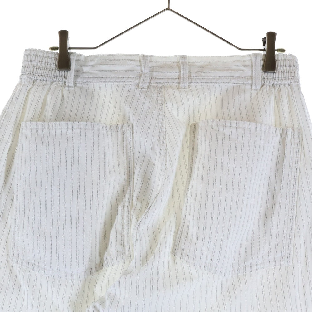 COMME des GARCONS HOMME DEUX(コムデギャルソン オムドゥ) 22SS AD2021 ポリ縮絨 イージーテーパードパンツ ホワイト DI-P050