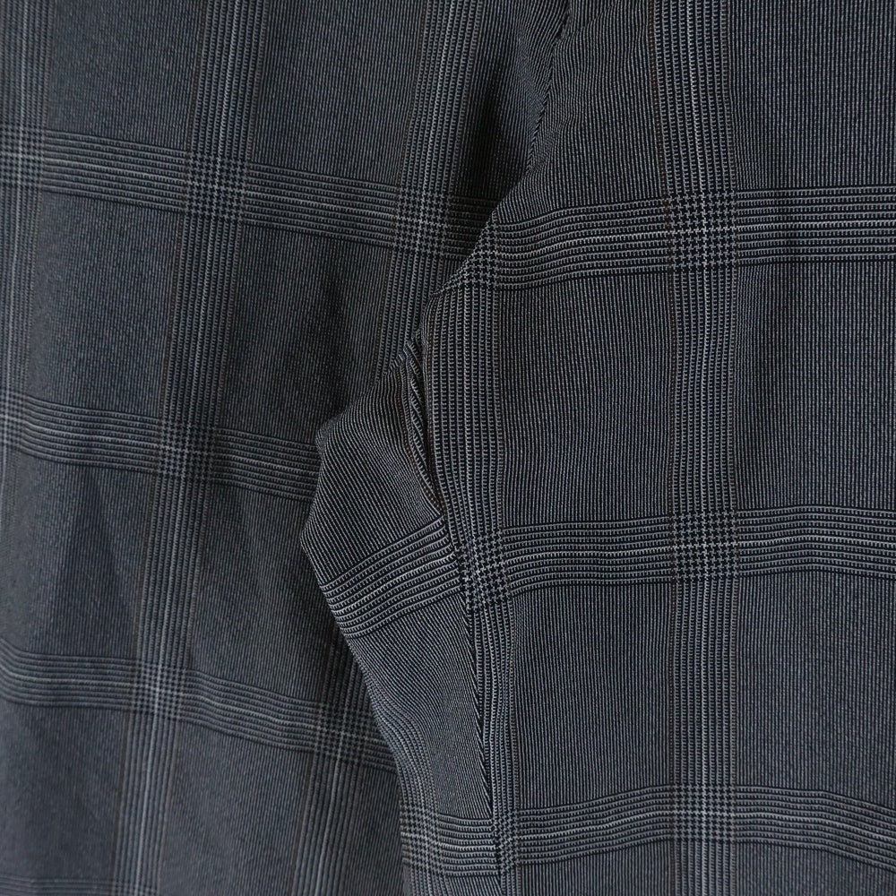 COMME des GARCONS HOMME DEUX(コムデギャルソン オムドゥ) 25SS AD2024 グレンチェック テーパードスラックスパンツ グレー DO-P028