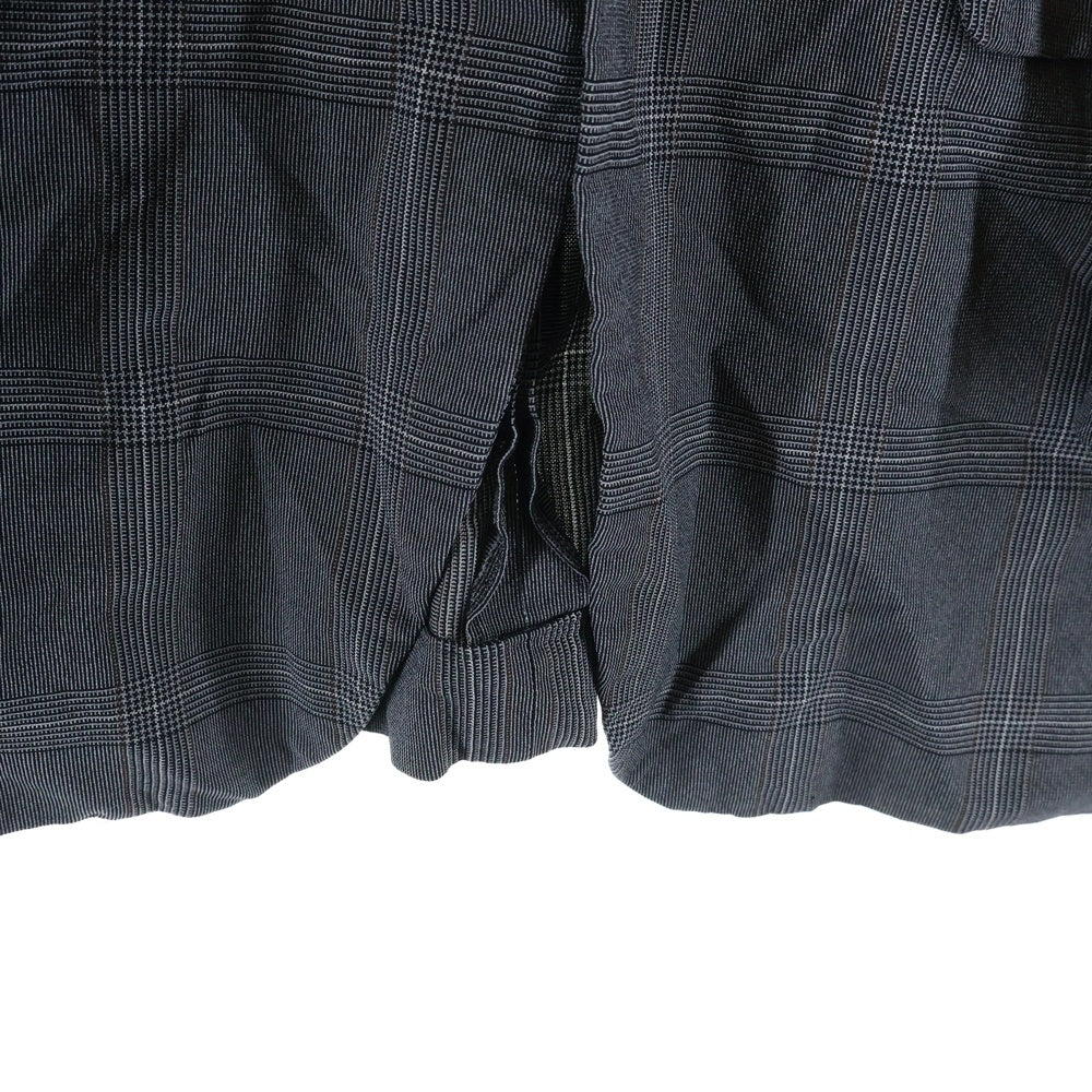 COMME des GARCONS HOMME DEUX(コムデギャルソン オムドゥ) 25SS AD2024 グレンチェック シングルテーラードジャケット グレー DO-J028