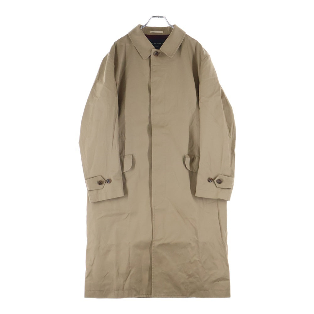 COMME des GARCONS HOMME(コムデギャルソンオム) 20AW AD2020 裏地総柄 ステンカラーコート ベージュ HF-C002