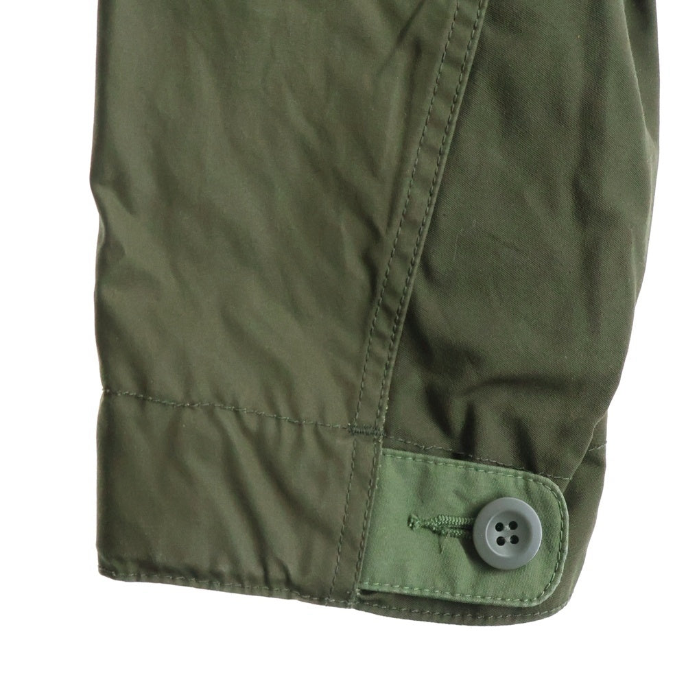 COMME des GARCONS HOMME(コムデギャルソンオム) 23AW AD2023 異素材パッチワーク加工 モッズコート グリーン HL-C009