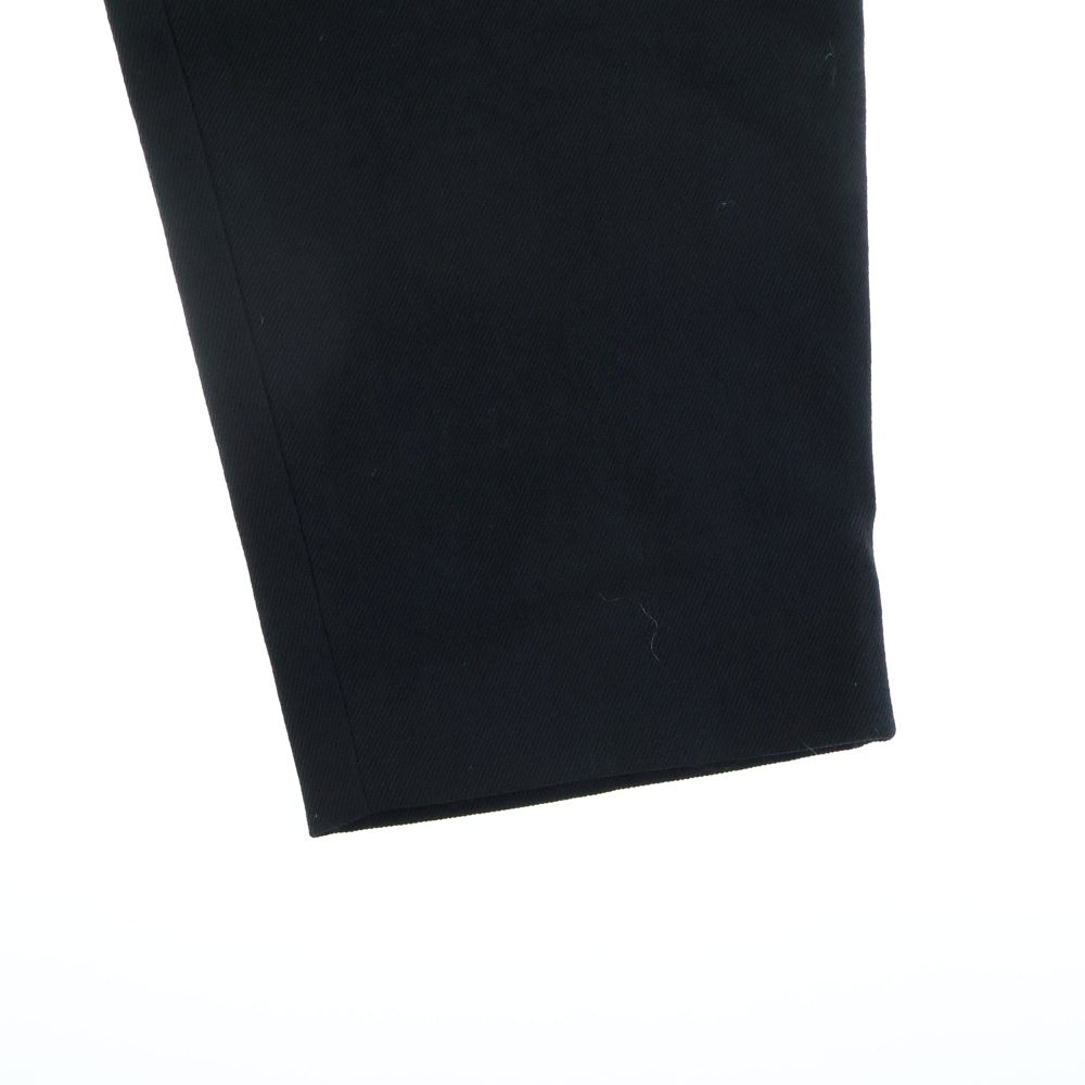 COMME des GARCONS HOMME DEUX(コムデギャルソン オムドゥ) 21AW AD2021 クロップド ウールイージースラックスパンツ ブラック DH-P024