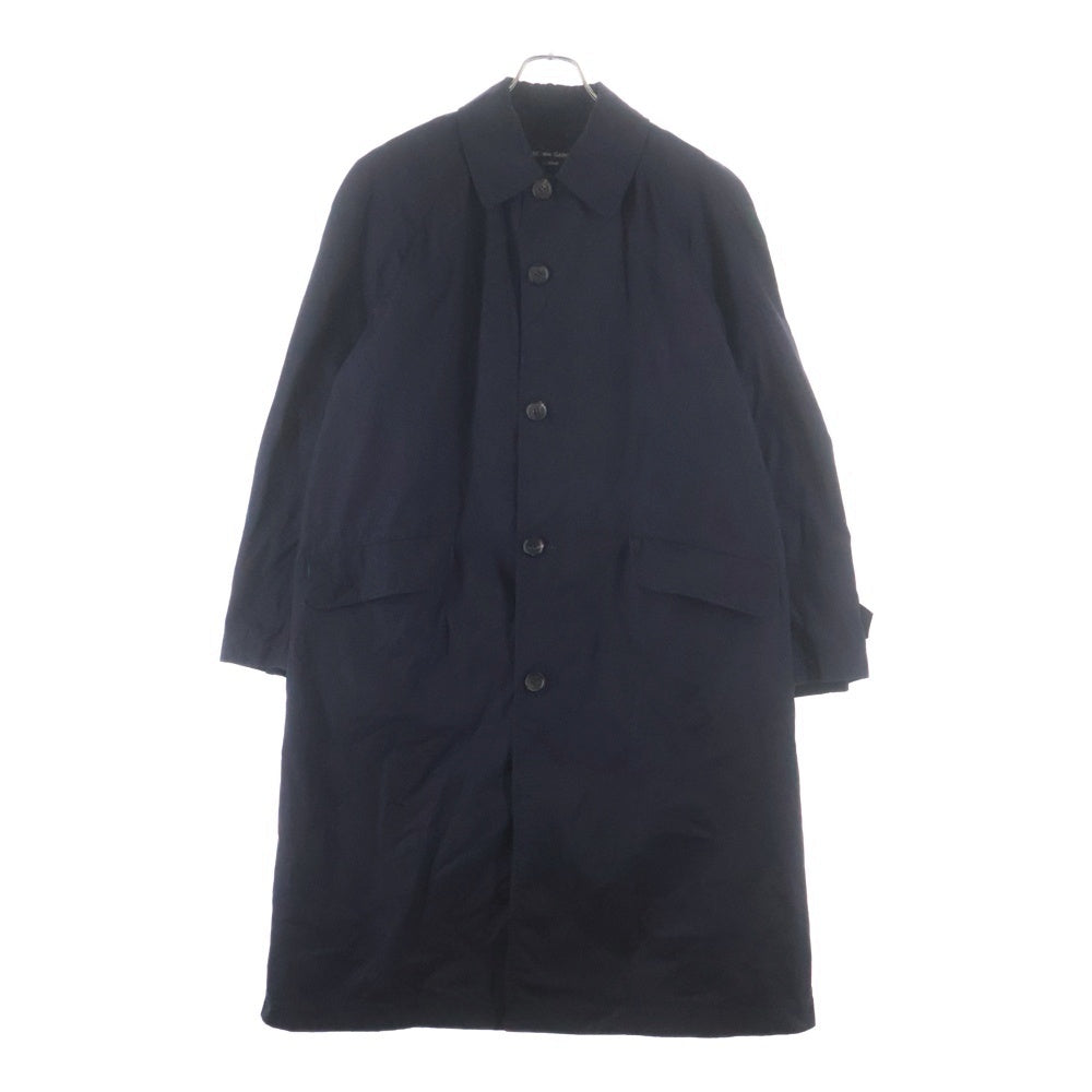 COMME des GARCONS HOMME(コムデギャルソンオム) 19SS AD2018 コットンギャバジン ステンカラーコート ブラック HC-C009