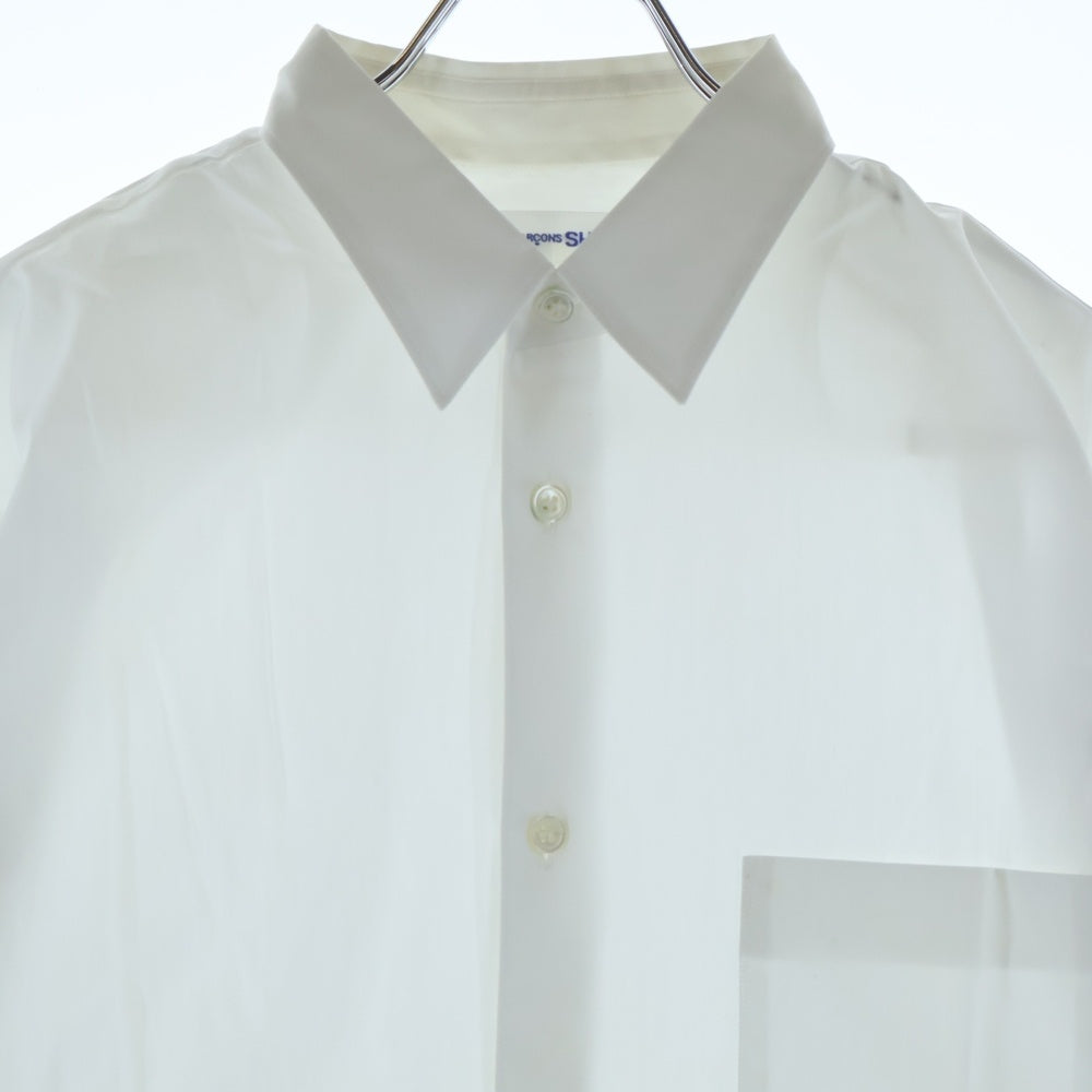 COMME des GARCONS SHIRT(コムデギャルソンシャツ) FOREVER フォーエバー レギュラーカラー 長袖コットンシャツ ホワイト FO01B201