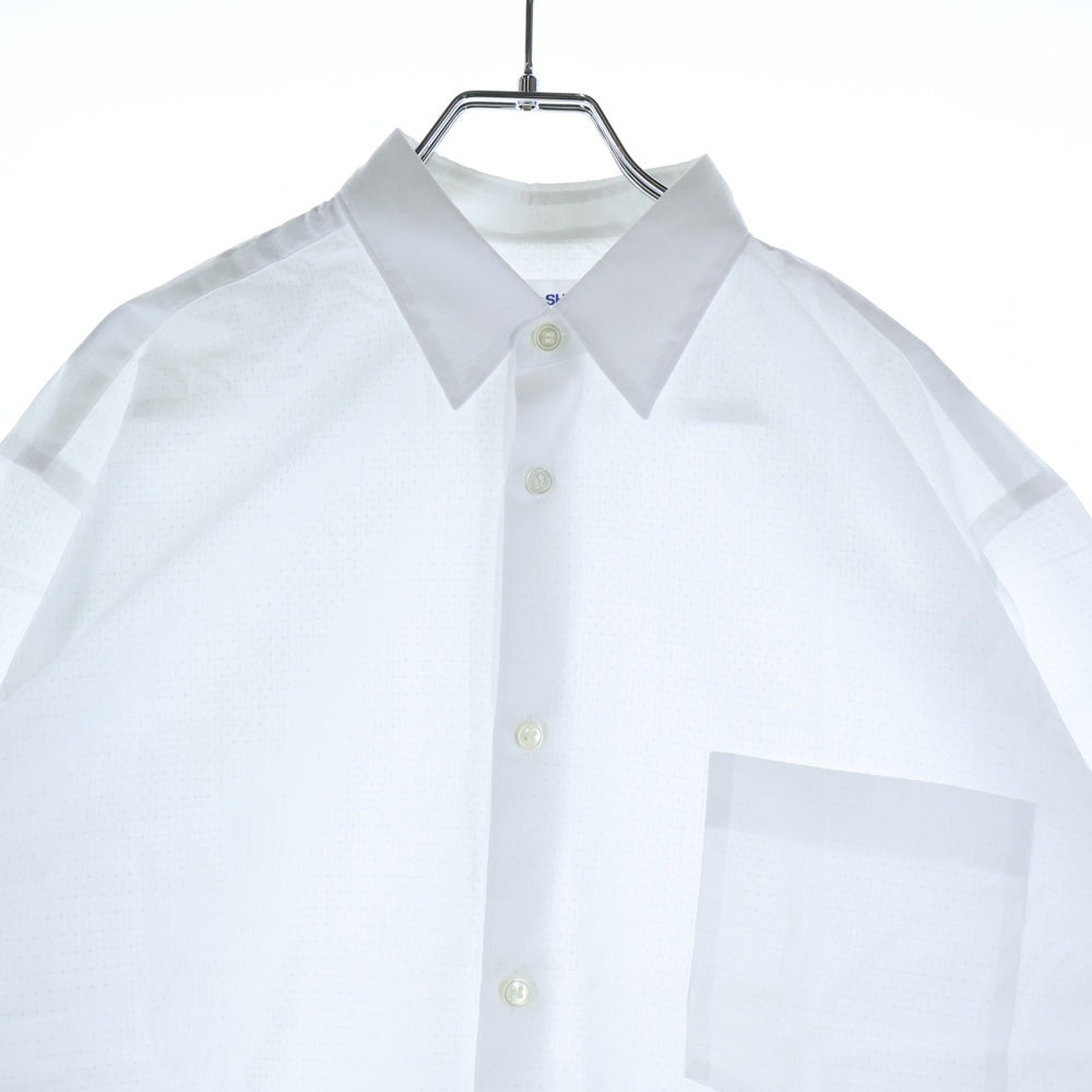 COMME des GARCONS SHIRT(コムデギャルソンシャツ) 22SS コットンポプリン 長袖シャツ ホワイト FI-B041