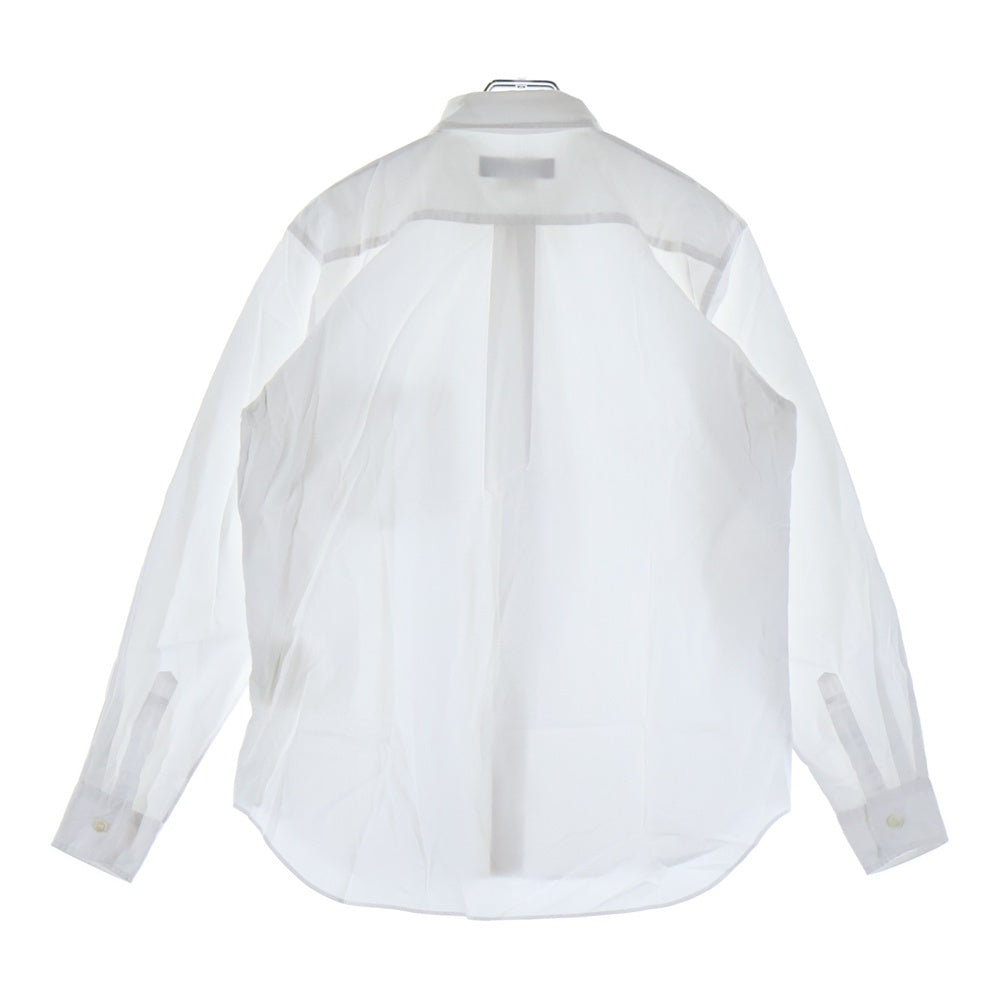 COMME des GARCONS HOMME DEUX(コムデギャルソン オムドゥ) 18SS AD2017 長袖ボタンシャツ ホワイト DA-B047