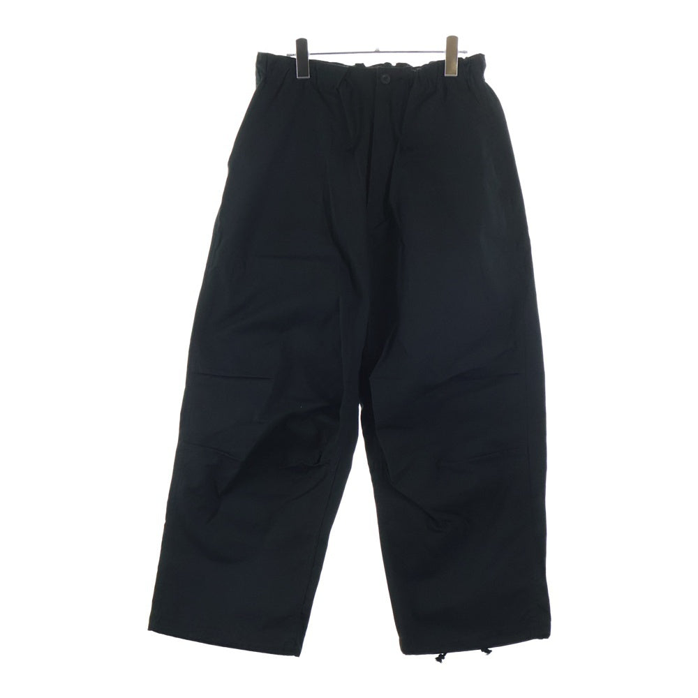 COMME des GARCONS HOMME(コムデギャルソンオム) 22AW AD2022 ドローストリング ワイド カーゴパンツ ブラック HJ-P009