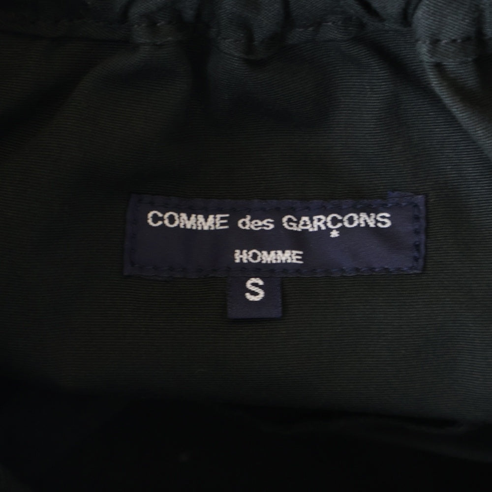 COMME des GARCONS HOMME(コムデギャルソンオム) 22AW AD2022 ドローストリング ワイド カーゴパンツ ブラック HJ-P009