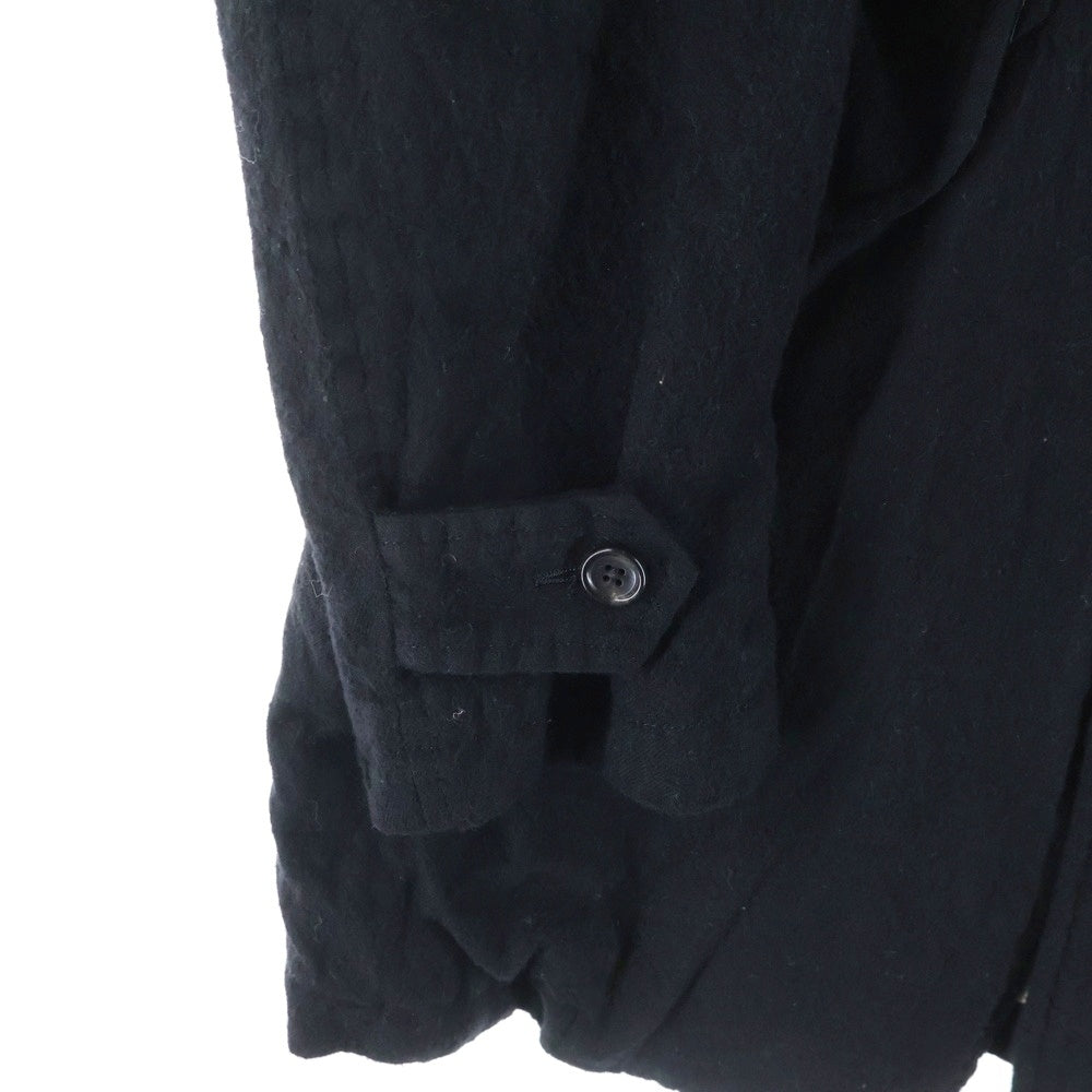COMME des GARCONS HOMME(コムデギャルソンオム) 17AW AD2017 ウール縮絨バルマカーンコートコート ブラック HT-C013