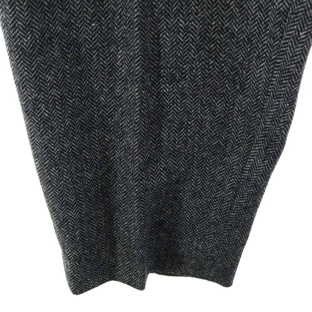 COMME des GARCONS HOMME DEUX(コムデギャルソン オムドゥ) 21AW AD2021 ヘリンボーン ウール イージースラックスパンツ グレー DH-P044