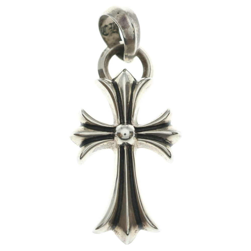 CHROME HEARTS(クロムハーツ) CH CRS SML W/BALE Wベイル スモールCHクロス ペンダントトップ シルバー BCA218