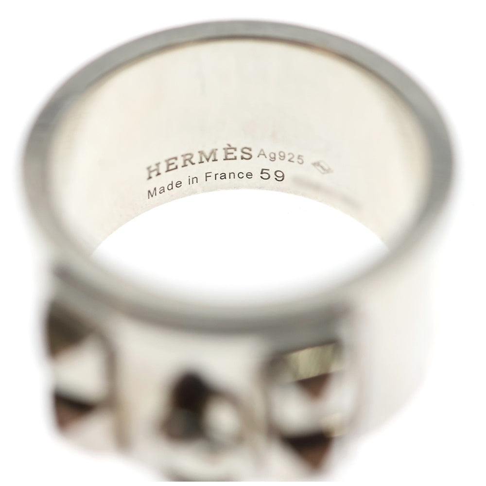 HERMES(エルメス) Collier de Chien コリエドシアン GM リング シルバー レディース