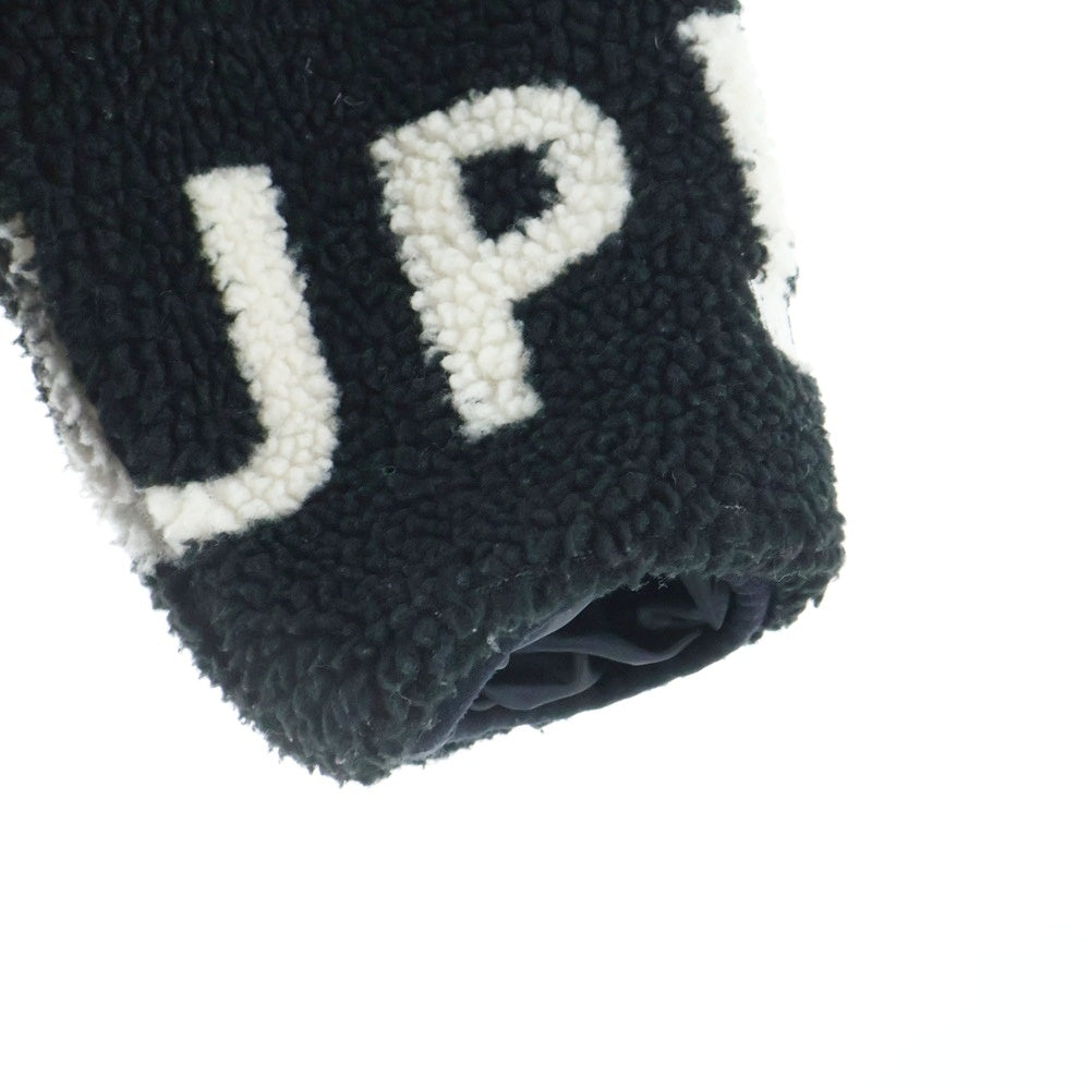 SUPREME(シュプリーム) 18AW Reversible Logo Fleece Jacket リバーシブル ロゴ フリースジャケット ブラック