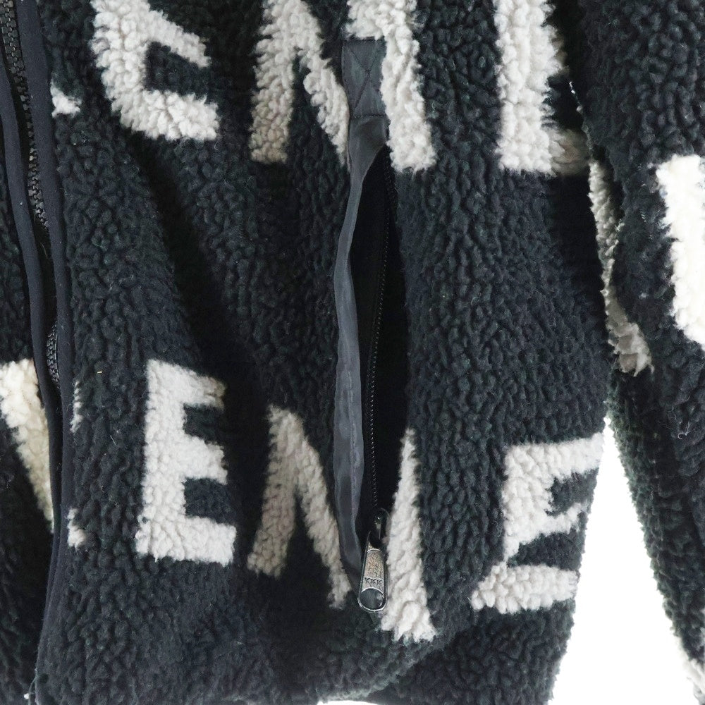 SUPREME(シュプリーム) 18AW Reversible Logo Fleece Jacket リバーシブル ロゴ フリースジャケット ブラック