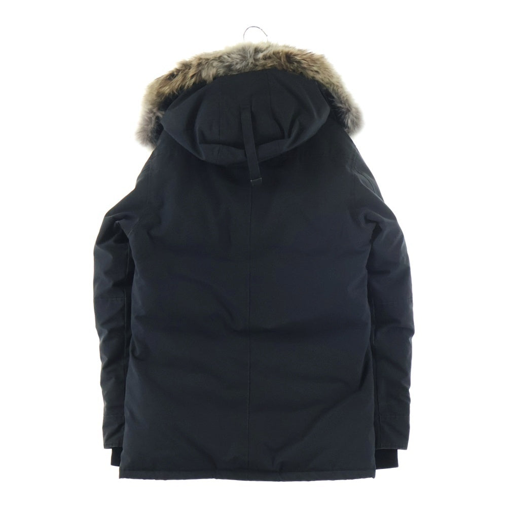 CANADA GOOSE(カナダグース) CHATEAU PARKA シャトー パーカー ファー付き フーデッド ジップアップ ダウンジャケット ブラック 3426MA