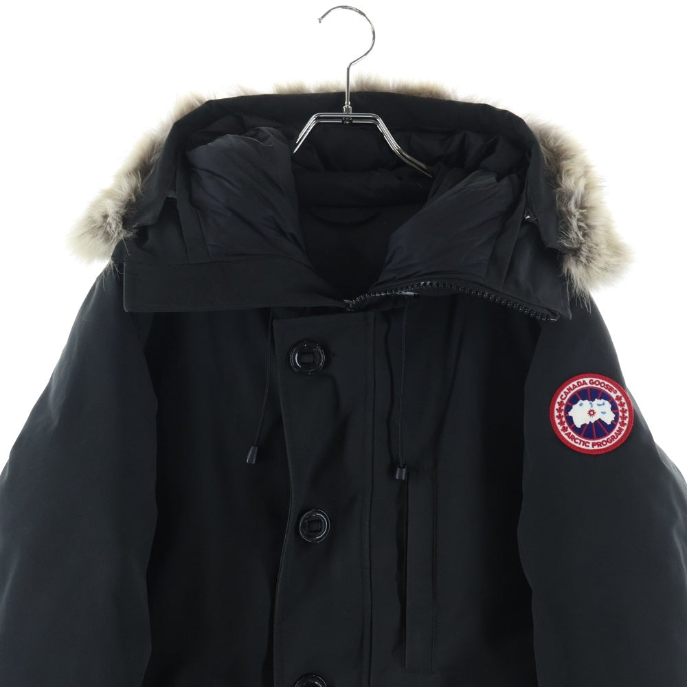 CANADA GOOSE(カナダグース) CHATEAU PARKA シャトー パーカー ファー付き フーデッド ジップアップ ダウンジャケット ブラック 3426MA