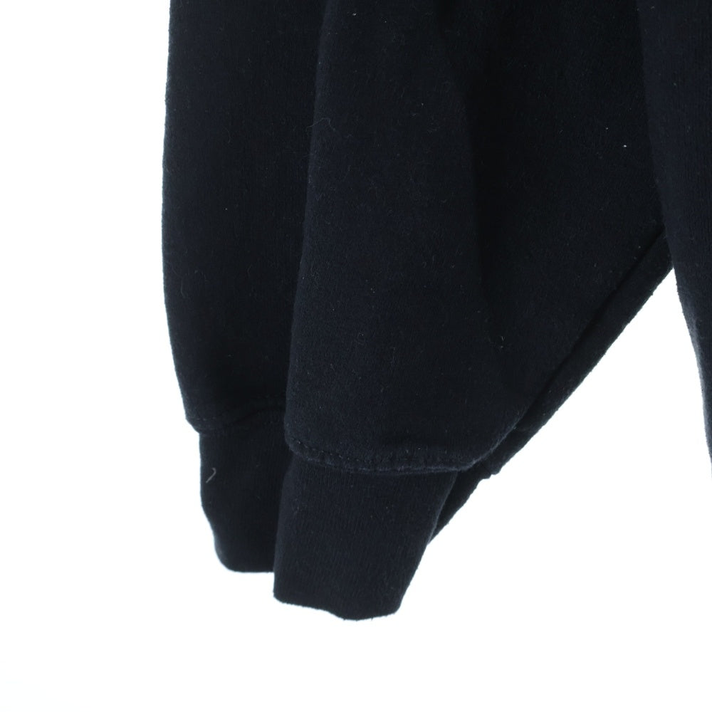 GOD SELECTION XXX(ゴッドセレクショントリプルエックス) ×FRAGMENT フラグメント ロゴデザイン フーデッド ジッアップ スウェット パーカー ブラック