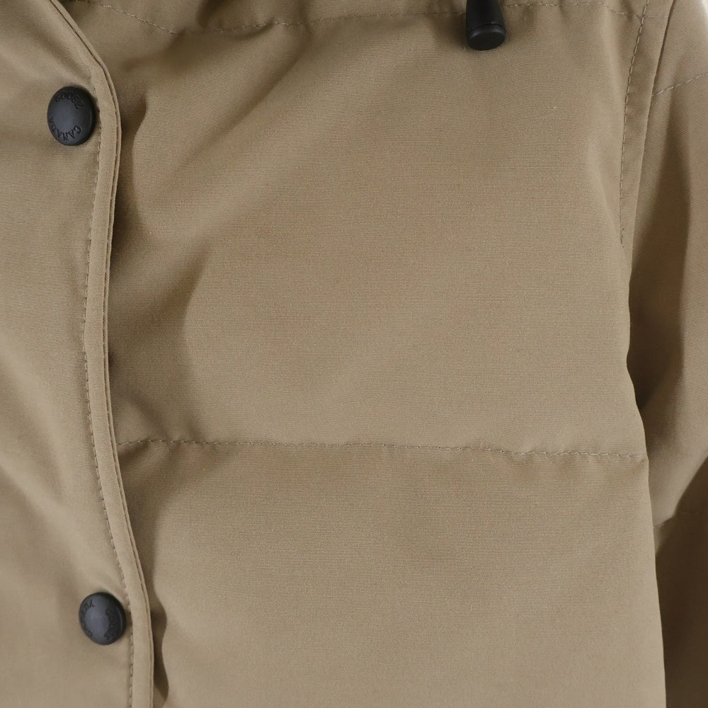 CANADA GOOSE(カナダグース) MACKENZIE PARKA マッケンジーパーカ ファーフーデッド ダウンコート ベージュ レディース 2302JL