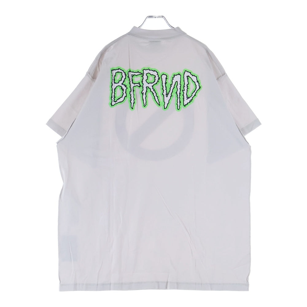 BALENCIAGA(バレンシアガ) 24AW BFRND Series Music Inside Out T-Shirt ネックホルダー付 インサイドアウト ミュージックプリントTシャツ 半袖クルーネックカットソー 787358 TQVG8