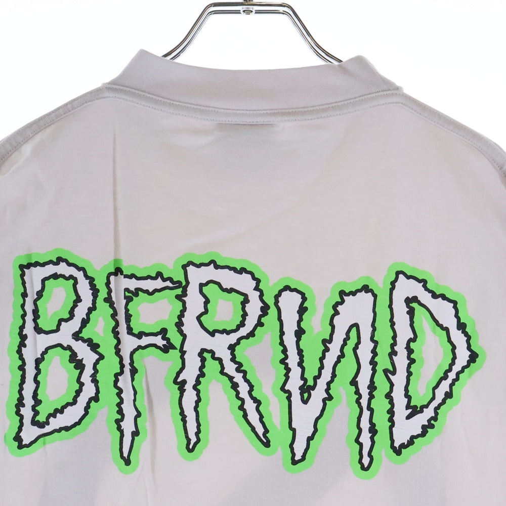 BALENCIAGA(バレンシアガ) 24AW BFRND Series Music Inside Out T-Shirt ネックホルダー付 インサイドアウト ミュージックプリントTシャツ 半袖クルーネックカットソー 787358 TQVG8