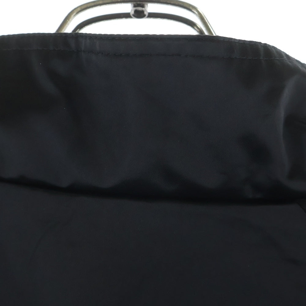 SUPREME(シュプリーム) 25SS Satin Piping Pullover サテン パイピング ロゴエンブロイダリー プルオーバージャケット ブラック