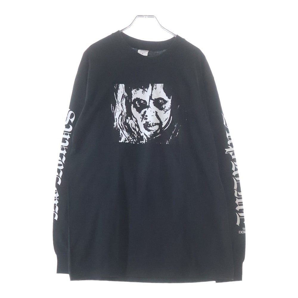 SUPREME(シュプリーム) 25AW The Exorcist Mother L/S Tee ザエクソシスト マザー クルーネック長袖Tシャツ カットソー ブラック