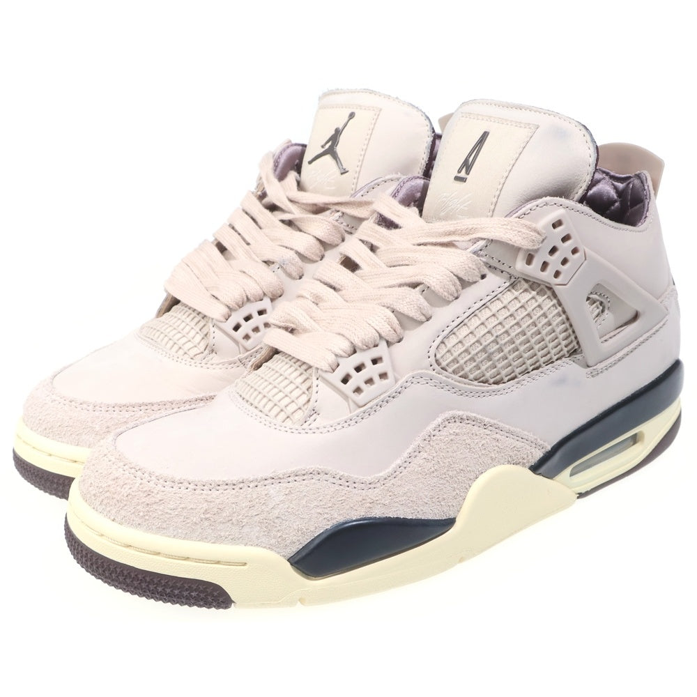 NIKE(ナイキ) ×A MA MANIERE WMNS AIR JORDAN 4 RETRO OG SP FOSSIL STONE アママニエール エアジョーダン レトロ フォッシルストーン ハイカットスニーカー FZ4810-200