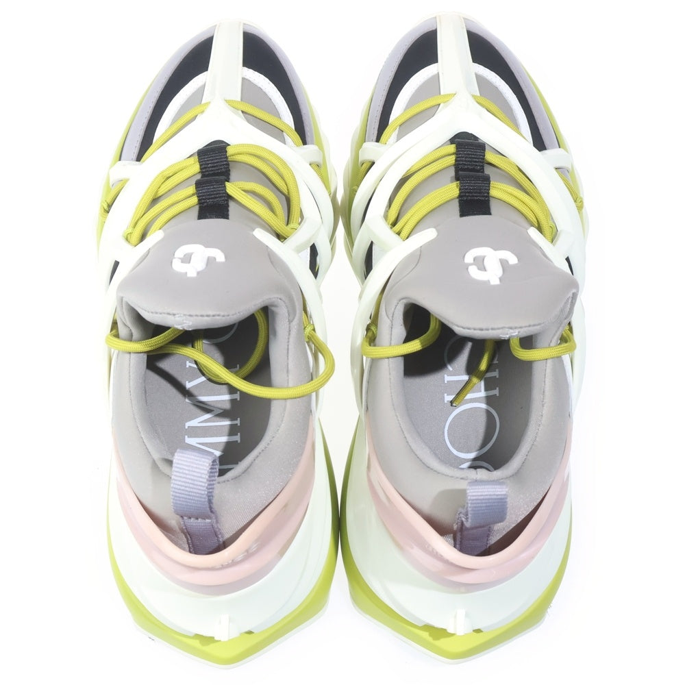 JIMMY CHOO(ジミーチュウ) COSMOS LOW TOP SNEKERS コスモス ローカットスニーカー マルチ レディース