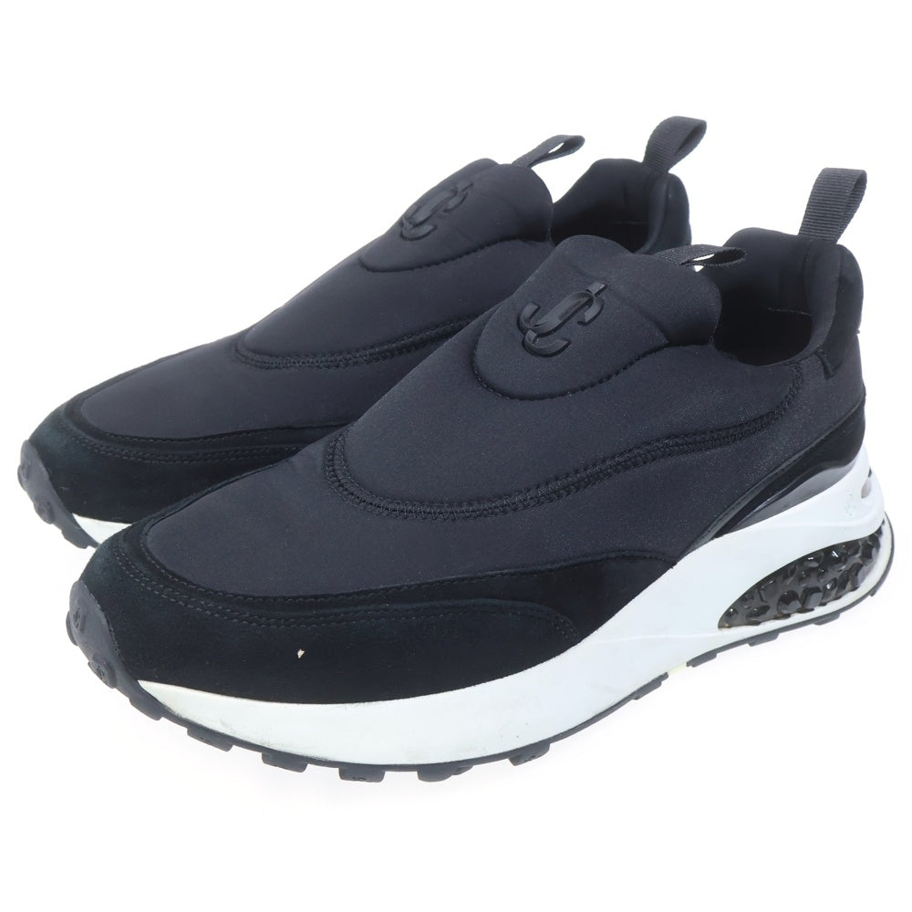 JIMMY CHOO(ジミーチュウ) MEMPHIS メンフィス レースレス ローカットスニーカー レディース ブラック