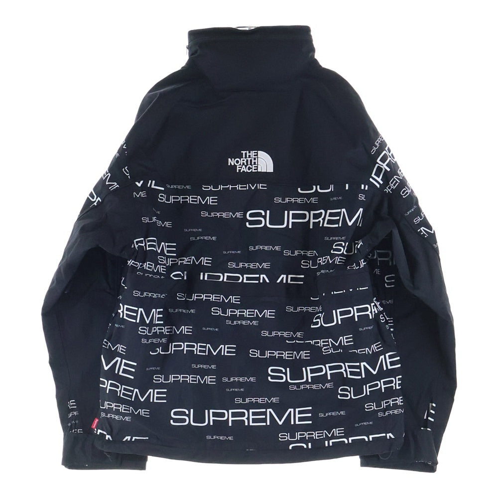 SUPREME(シュプリーム) 21AW ×THE NORTH FACE Steep Tech Apogee Jacket ステープテック アポジージャケット マウンテンパーカー 総柄 ブラック NP52102I