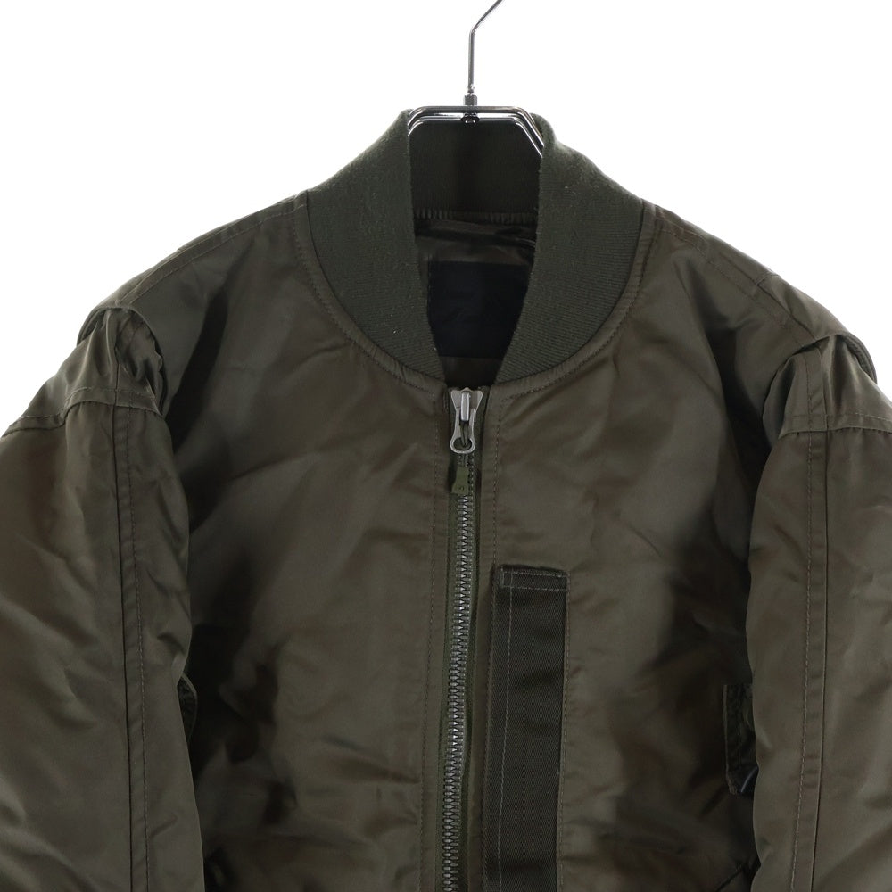 DAIWA PIER39(ダイワ ピアサーティナイン) TECH 2WAY MA-1 DOWN JACKET テック 2Way MA-1 フライト ボンバージャケット ダウンベスト カーキ BW-40025W