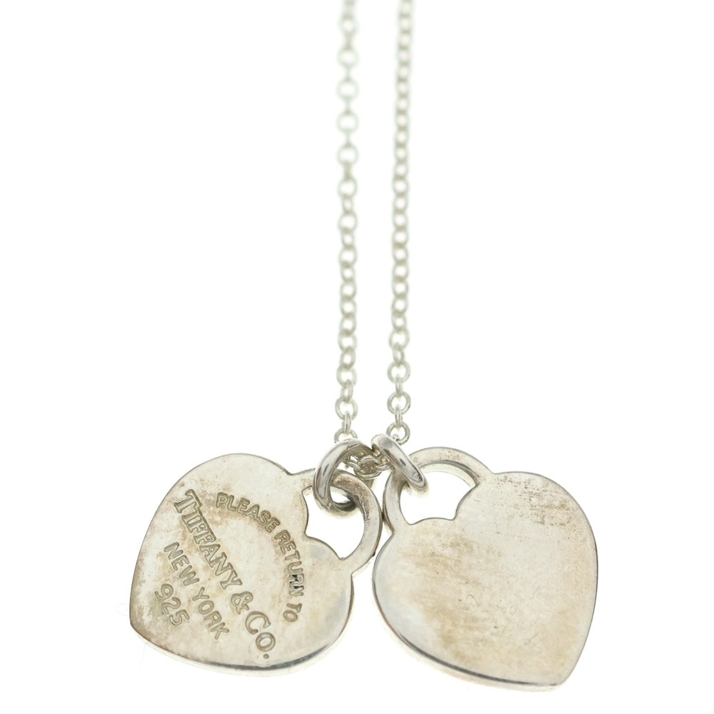 TIFFANY & Co.(ティファニー) リターントゥ ティファニー ダブルハートタグ ネックレス ペンダント チェーン シルバー レディース
