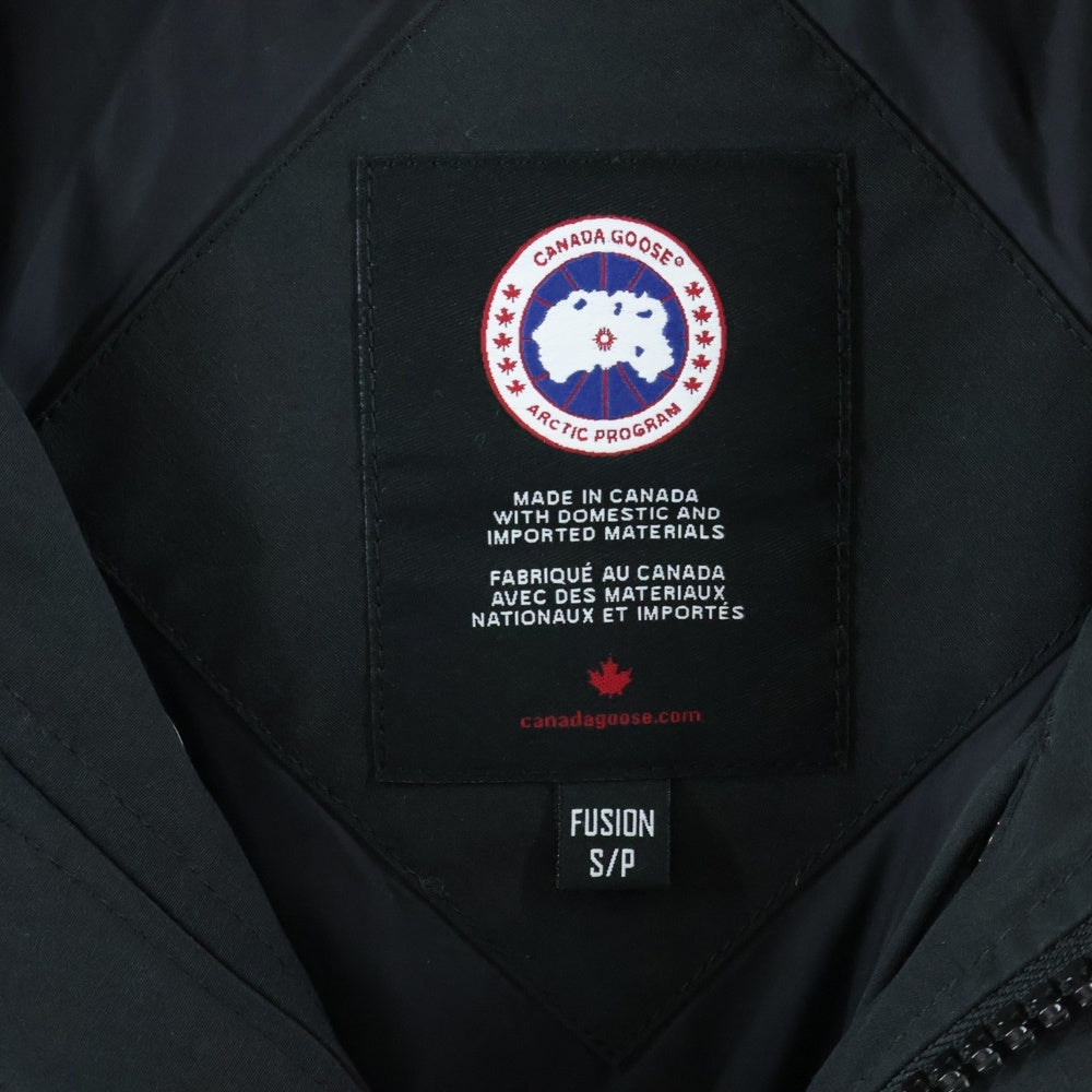 CANADA GOOSE(カナダグース) WYNDHAM PARKA ウィンダム ファーフーデッド ダウンジャケット ブラック 3808MA