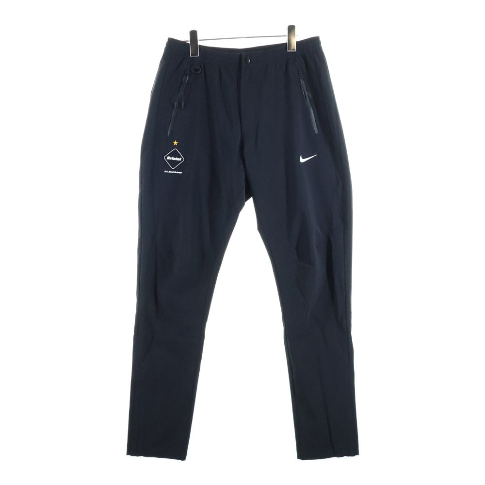 F.C.R.B./F.C.Real Bristol/FCRB(エフシーアールビー/エフシーレアルブリストル) 16SS ×NIKE DRI-KNIT WARM UP PANT ナイキ ドライ ニット ウォームアップ ナイロン パンツ ブラック 823117-010